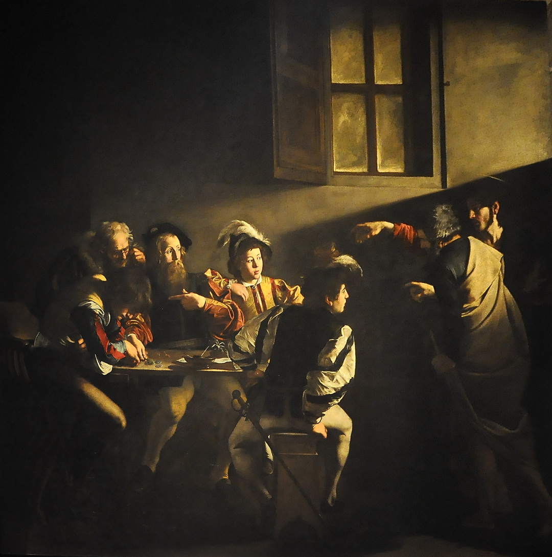La vocation de Saint Matthieu du Caravage Paroisse du SaintEsprit Paris 12ème La vocation de Saint Matthieu du Caravage Paroisse du SaintEsprit Paris 12ème