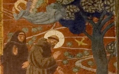 SAINT FRANÇOIS PRÊCHANT AUX OISEAUX