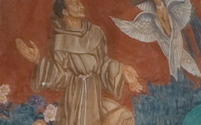 SAINT FRANÇOIS RECEVANT LES STIGMATES