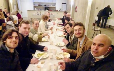 Dîner de clôture d’Hiver Solidaire