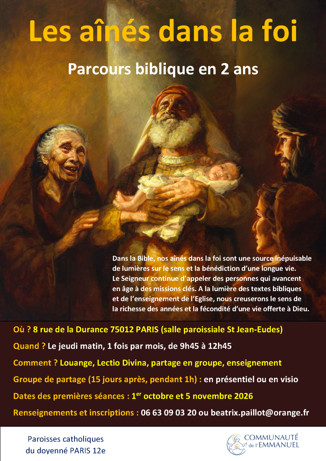 AfficheLesAînésDansLaFoi
